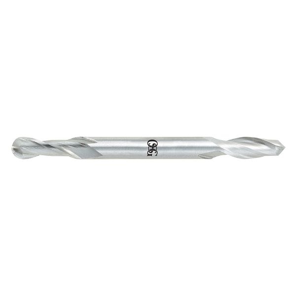 HSS End Mill, 1/8in.dia., 3/8in.Cut L