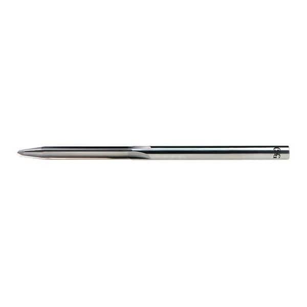 Chucking Reamer, 1.5810 in., 2 Fl, Carbide