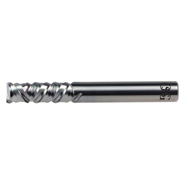 Carbide End Mill, 1/2 in. dia, 1 in. Cut L