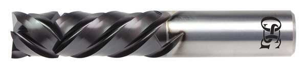 Carbide End Mill, 3/8 in. dia, 2 in. Cut L