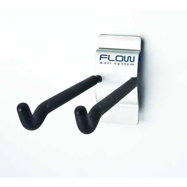 Long Hook, Hanging, 40 lb., Gray/Black