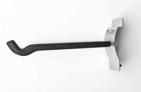 Long Hook, Hanging, 40 lb., Gray/Black