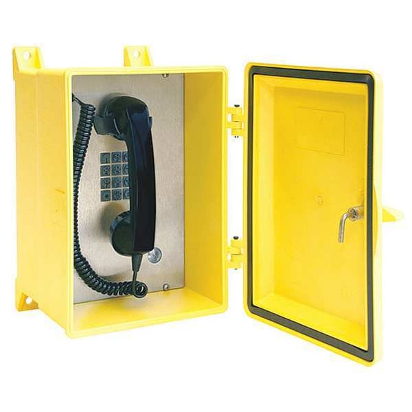 Weatherproof Telephone, NEMA 4X, Yellow