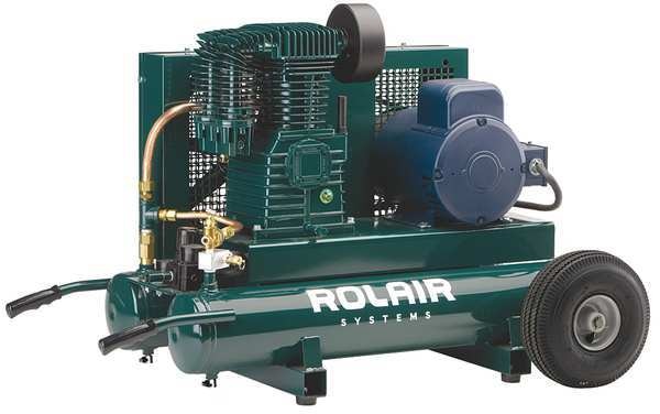Air Compressor, 3 HP, 230VAC, 150 psi