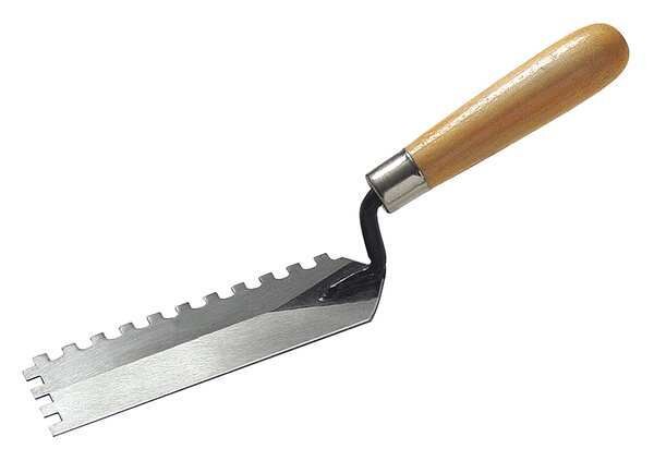 Margin Trowel, SquareNotch, 10-11/16in. L