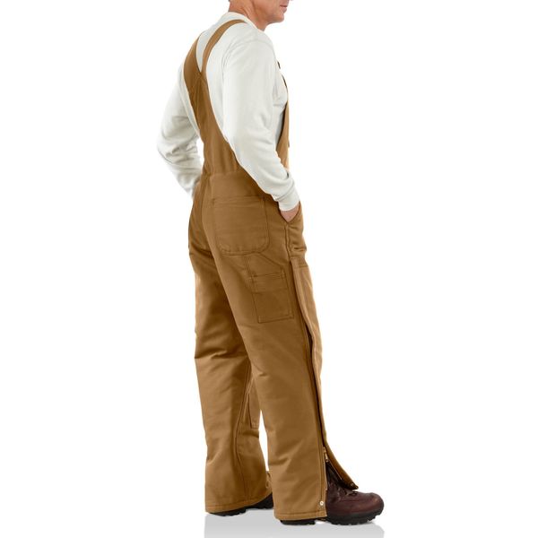 Bib Overall, Carhartt(R)Brown, 46in.x30in.
