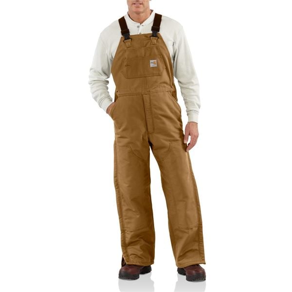 Bib Overall, Carhartt(R)Brown, 46in.x32in.