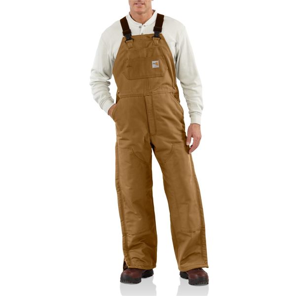 Bib Overall, Carhartt(R)Brown, 48in.x30in.