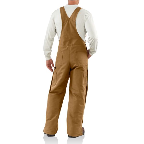 Bib Overall, Carhartt(R)Brown, 46in.x30in.