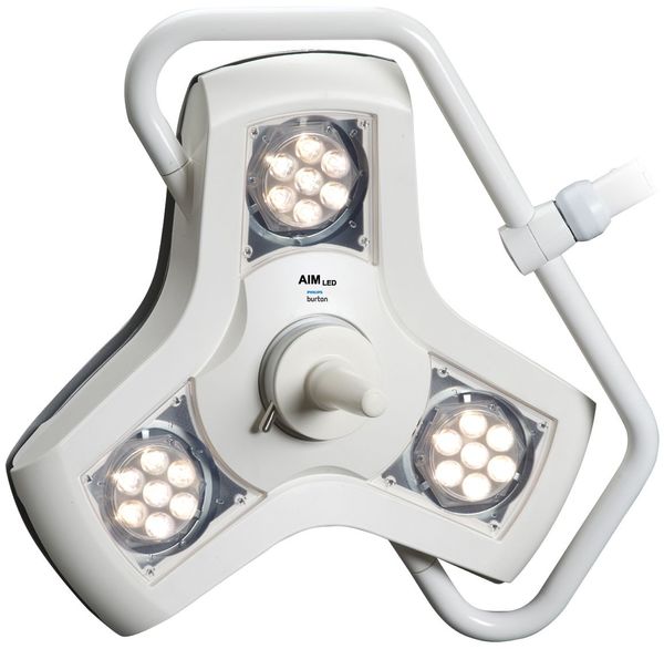 LED Exam Light, Ceiling, 84W, 63in. Arm L