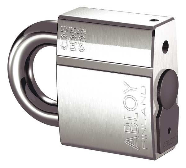 Padlock Guard, Plastic, Gray, 1-1/2