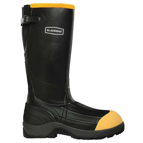 Size 10 Men's Composite Rubber Boot, Black