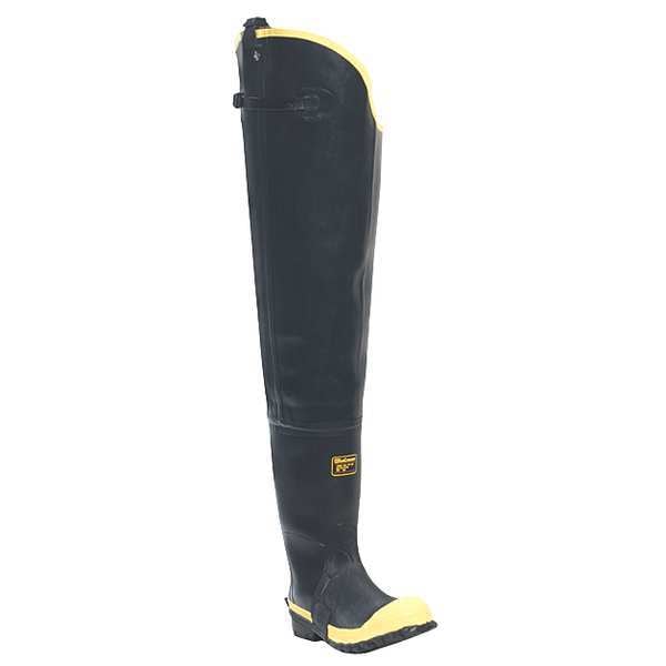 Size 11 Men's Steel Hip Wader, Black