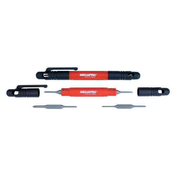 Phillips, Slotted Bit 5 1/4 in, Drive Size: 1/4 in , Num. of pieces:5