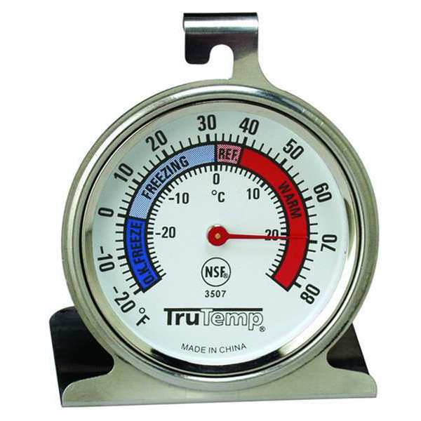 Analog Refrigerator Freezer Thermometer with -20 to 80 (F)