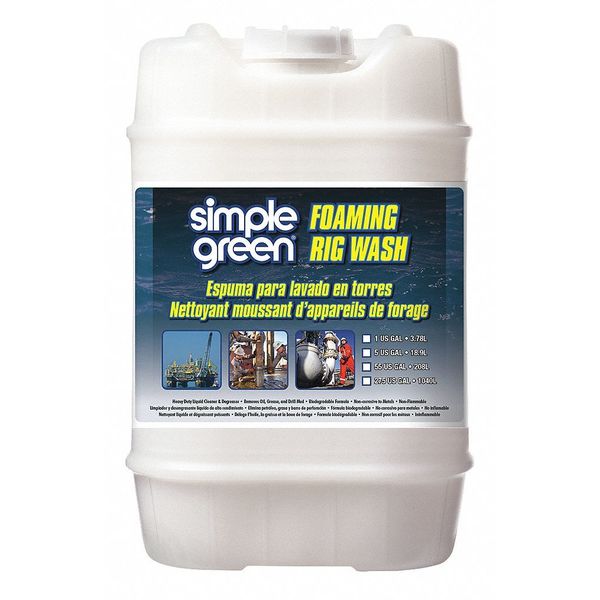 5 Gal. Rig Wash Pail, Clear, Concentrated