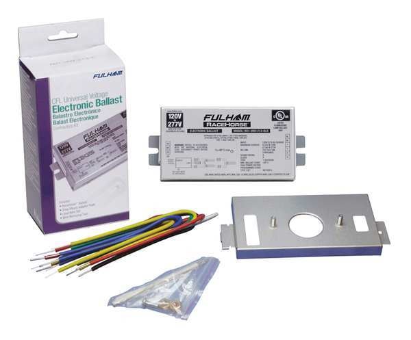 CFL Ballast Kit, Electr, 17to59W, 5-1/16inL
