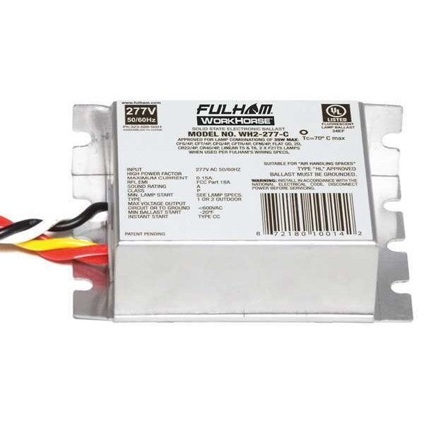 5 to 35 Watts, 1 or 2 Lamps, Electronic Ballast