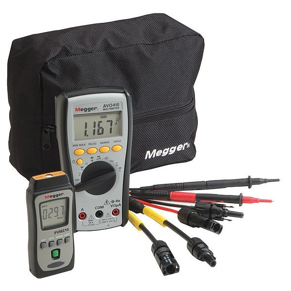 Photovoltaic Kit, 1999 W/m2, DMM Meter