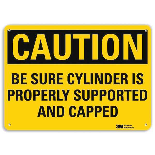 Safety Sign, 7 in Height, 10 in Width, Aluminum, Vertical Rectangle, English, U4-1076-RA_10X7