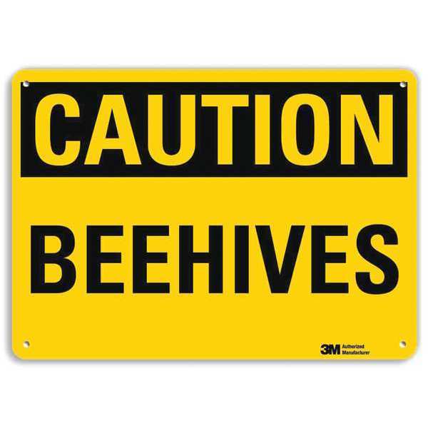 Safety Sign, 7 in Height, 10 in Width, Aluminum, Vertical Rectangle, English, U4-1078-RA_10X7