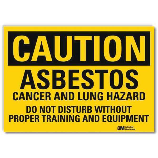 Caution Sign, 7 in H, 10 in W, Vertical Rectangle, English, U4-1056-RD_10X7