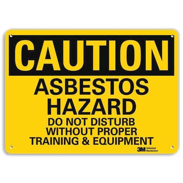 Safety Sign, 7 in Height, 10 in Width, Aluminum, Vertical Rectangle, English, U4-1060-RA_10X7