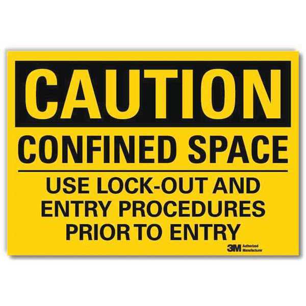 Safety Sign, 5 in H, 7 in Width, Reflective Sheeting, Horizontal Rectangle, English, U4-1145-RD_7X5