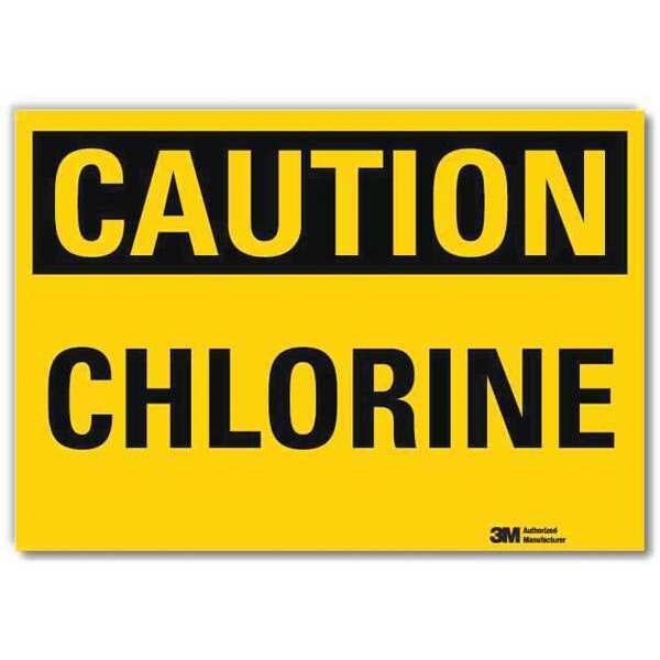 Caution Sign, 10 in H, 14 in W, Horizontal Rectangle, English, U4-1122-RD_14X10