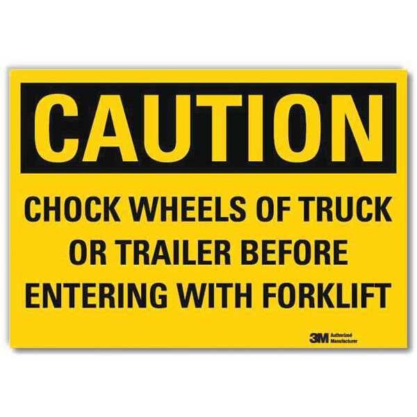 Safety Sign, 5 in H, 7 in Width, Reflective Sheeting, Horizontal Rectangle, English, U4-1128-RD_7X5