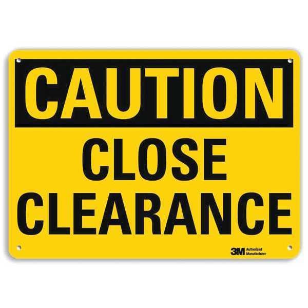 Safety Sign, 7 in Height, 10 in Width, Aluminum, Vertical Rectangle, English, U4-1131-RA_10X7