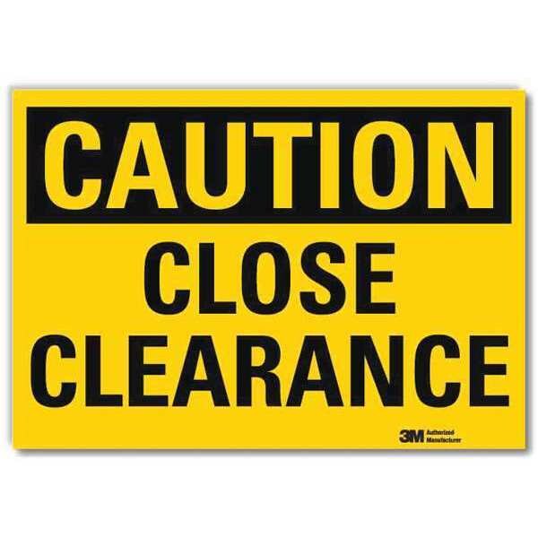 Safety Sign, 5 in H, 7 in Width, Reflective Sheeting, Horizontal Rectangle, English, U4-1131-RD_7X5