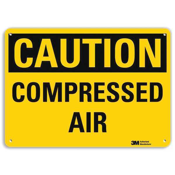 Safety Sign, 7 in Height, 10 in Width, Aluminum, Vertical Rectangle, English, U4-1137-RA_10X7