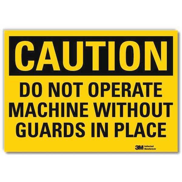 Safety Sign, 10 in H, 14 in W, Reflective Sheeting, Horizontal Rectangle, English, U4-1187-RD_14X10