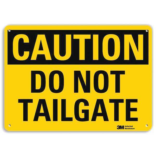 Reflective Traffic Safety Sign, 7 in H, 10 in W, Plastic, Vertical Rectangle, U4-1205-RA_10X7