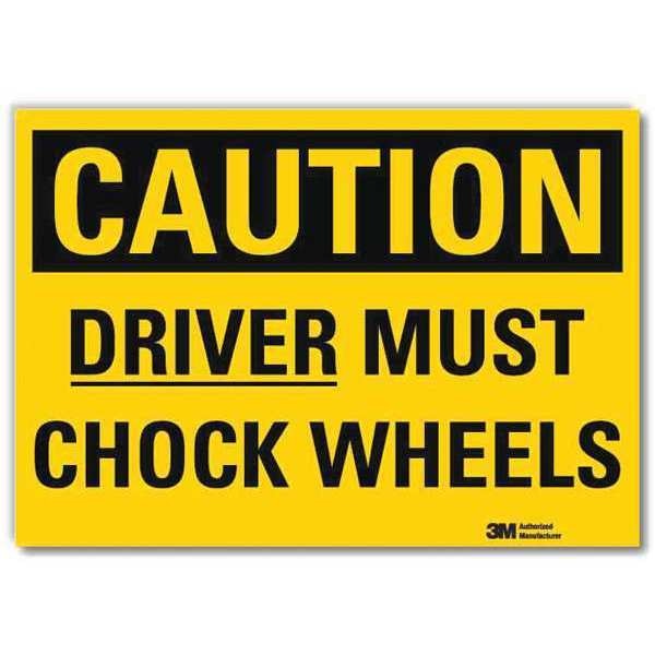 Safety Sign, 7 in Height, 10 in W, Reflective Sheeting, Vertical Rectangle, English, U4-1218-RD_10X7
