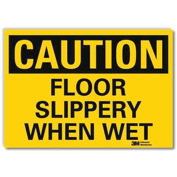 Safety Sign, 5 in H, 7 in Width, Reflective Sheeting, Horizontal Rectangle, English, U4-1318-RD_7X5