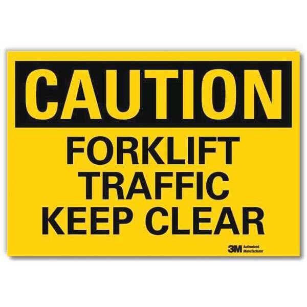 Safety Sign, 5 in H, 7 in Width, Reflective Sheeting, Horizontal Rectangle, English, U4-1327-RD_7X5