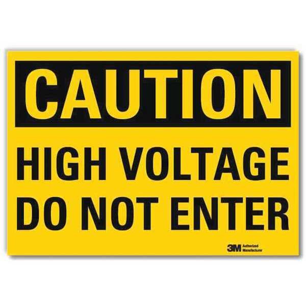 Safety Sign, 5 in H, 7 in Width, Reflective Sheeting, Horizontal Rectangle, English, U4-1422-RD_7X5