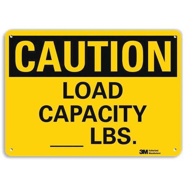 Safety Sign, 7 in Height, 10 in Width, Aluminum, Vertical Rectangle, English, U4-1490-RA_10X7