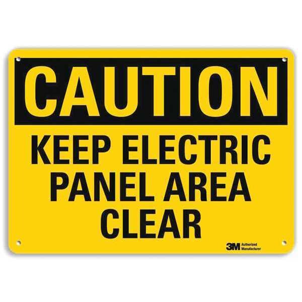 Safety Sign, 7 in Height, 10 in Width, Aluminum, Vertical Rectangle, English, U4-1458-RA_10X7