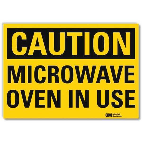Caution Sign, 7 in H, 10 in W, Reflective Sheeting, Vertical Rectangle, U4-1533-RD_10X7
