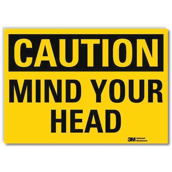 Safety Sign, 10 in H, 14 in W, Reflective Sheeting, Horizontal Rectangle, English, U4-1534-RD_14X10