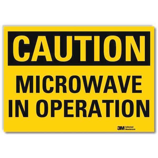 Safety Sign, 5 in H, 7 in Width, Reflective Sheeting, Horizontal Rectangle, English, U4-1528-RD_7X5