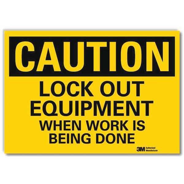 Safety Sign, 5 in H, 7 in Width, Reflective Sheeting, Horizontal Rectangle, English, U4-1496-RD_7X5