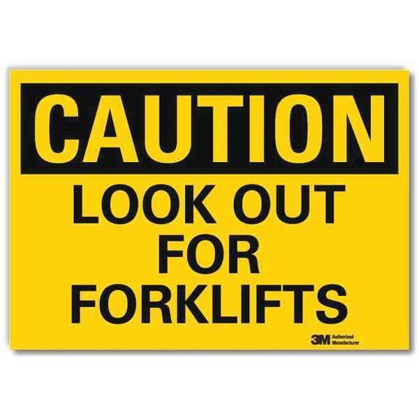 Safety Sign, 5 in H, 7 in Width, Reflective Sheeting, Horizontal Rectangle, English, U4-1508-RD_7X5