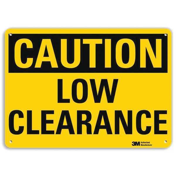 Safety Sign, 7 in Height, 10 in Width, Aluminum, Vertical Rectangle, English, U4-1512-RA_10X7