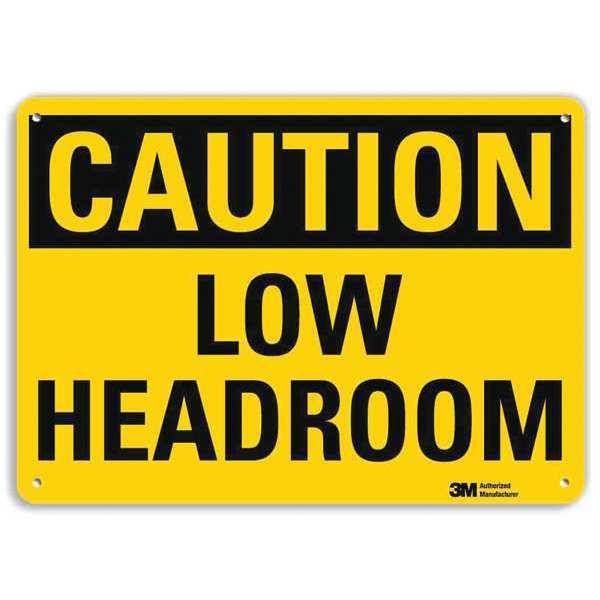 Safety Sign, 7 in Height, 10 in Width, Aluminum, Vertical Rectangle, English, U4-1514-RA_10X7
