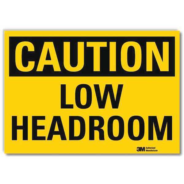 Safety Sign, 10 in H, 14 in W, Reflective Sheeting, Horizontal Rectangle, English, U4-1514-RD_14X10