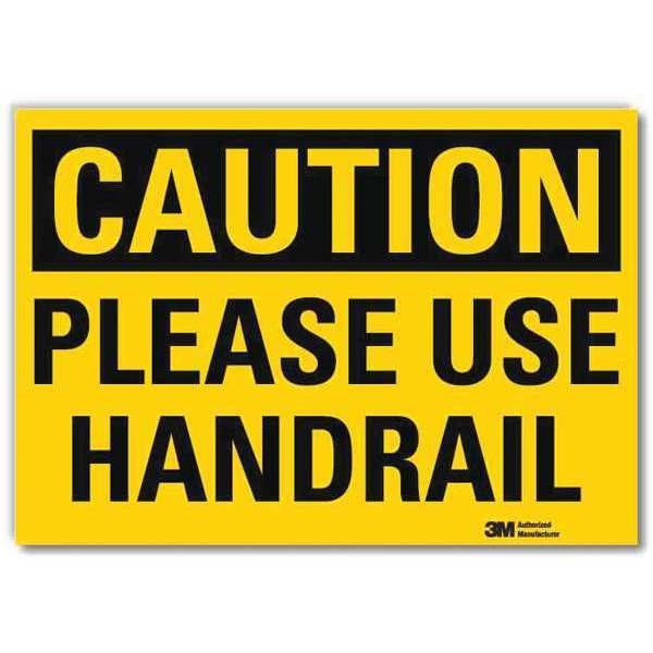 Safety Sign, 7 in Height, 10 in W, Reflective Sheeting, Vertical Rectangle, English, U4-1599-RD_10X7